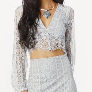 For Love & Lemons two piece dress set